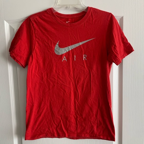 Nike Other - Nike air red short sleeve tee size Small